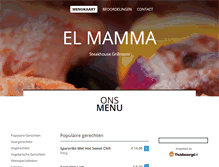 Tablet Screenshot of el-mamma.nl